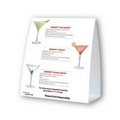 Rectangle Advertising Table Tent Custom Printed (4"x4")